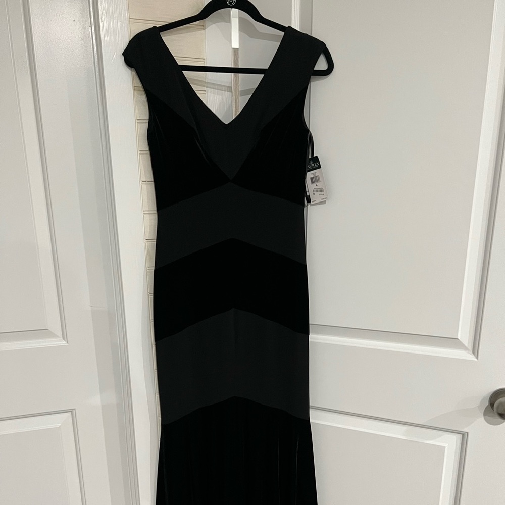 New with tags black size 4 Ralph Lauren dress